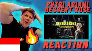 PUTRI ARIANI - DESSERT ROSE (LIVE COVER) - IRISH REACTION