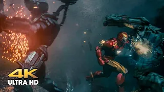 Iron Man and Warrior vs Vanco Drones. Iron Man 2