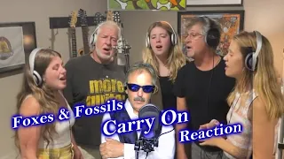 Foxes & Fossils Carry On  Reaction