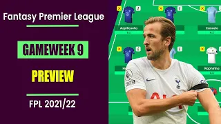 FPL Gameweek 9: Preview | Best Lukaku Replacements | Fantasy Premier League Tips 2021/22