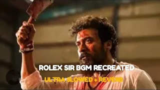 || ROLEX SIR BGM RECREATED || ULTRA SLOWED AND REVERB || MR MSK || #vikram  #slowedandreverb ||