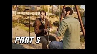 A WAY OUT Walkthrough Part 5 - Trailer Park (4K Let's Play Commentary)