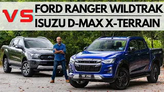 Ford Ranger Wildtrak vs Isuzu D-Max X-Terrain: Which Is The Ultimate Premium Pick Up Truck?