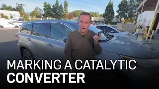 How to Mark Or Etch Your Catalytic Converter