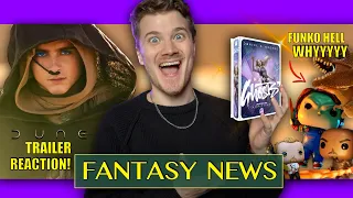 NEON GHOSTS FINAL COVER & RELEASE DATE!👻 Dune 2 Trailer Reaction🐛 Writers Strike🪙 ~FANTASY NEWS~