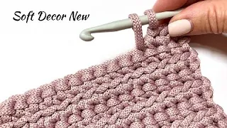 Two simple crochet patterns for beginners | Soft Decor New