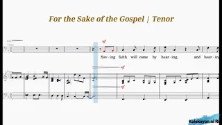 For the Sake of the Gospel Tenor Vocal Guide Jeff Barte