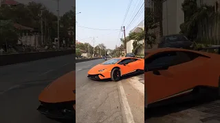 Huracan v10 Spotted In Mumbai 2023 #lamborghini #huracan #spyder #lamborghinihuracansto #sto #2023