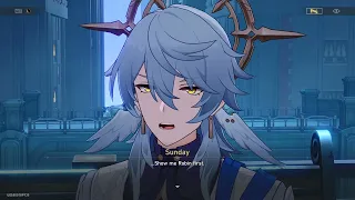 Gallagher explains Situation to Sunday after stabbing him Cutscene Honkai Star Rail