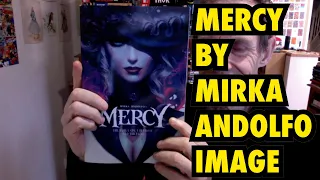 Mercy by Mirka Andolfo "The Fair Lady The Frost and the fiend" from Image comics 2020 Book Review