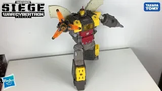 Transformers SIEGE War For Cybertron Titan Class Omega Supreme Review