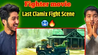 Fighter Movie Best Second Last Clamix Fight Scene | Hrithik Roshan |Deepika |Zain&MaazReaction