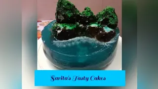 Island cake without gelatin