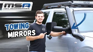 The Best Towing Mirrors for Mitsubishi Pajero's!
