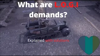 What are the L.O.G.I demands | Foxhole L.O.G.I Strike Explained | Foxhole