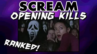 ALL 5 SCREAM OPENING SCENES RANKED!