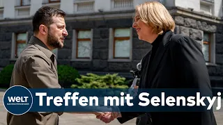 BAS IN KIEW: Bundestagspräsidentin besucht Ukraine - weitere Regierungsmitglieder könnten folgen