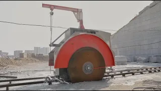 Double blade stone cutting machine,mining machine