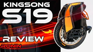 KINGSONG S19 REVIEW: The BEST Beginner Electric Unicycle ?!