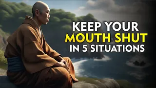 Always Be Silent in 5 Situations - A Buddhist and Zen Story