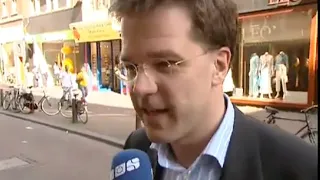 Toptalent Mark Rutte van de VVD nieuwe staatssecretaris op Onderwijs (2004)