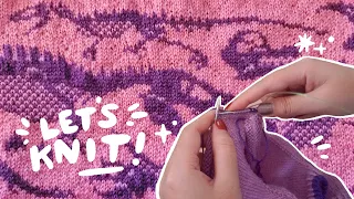 can i knit a sweater in 1 week? 🧶 a crafting vlog