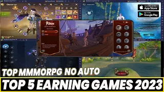 TOP 5 EARNING GAMES OF 2023 RMT (Android , Ios) Eng. Sub.