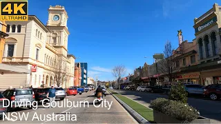Driving Goulburn City | NSW Australia | 4K UHD