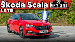 Skoda Scala 1.5 TSI 2020 Monte Carlo Edition - Test / Review / Fahrbericht / Deutsch!