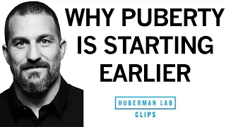 Why is Puberty Starting Earlier for Kids? | Dr. Andrew Huberman