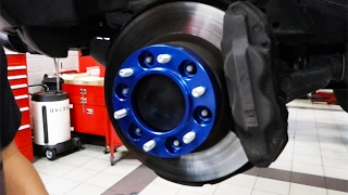 DIY: Wheel Spacers on Toyota FJ Cruiser