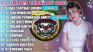 DJ TERBARU TIKTOK 2023 - DJ AKU TERPIKAT DIRIMU X SIAL MAHALINI | FULL BASS REMIX