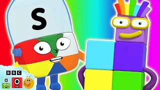 The Best Multicoloured Characters 🌈 🎨 | Learn to Read, Count, & Explore Colours | @LearningBlocks