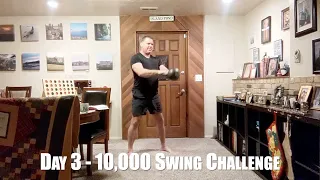 Day 3 | Every Swing of the 10,000 Swing Challenge