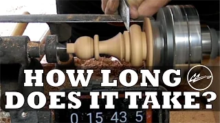 SPEED CHESS . How long does it really take to make a hand crafted wooden chess set?