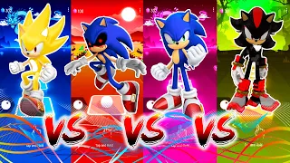 Super Sonic 🆚 DarkSpine Sonic 🆚 Sonic 🆚Shadow Dance Monkey x Bad Karma🔴Astronaut🔴Soldier🎶Who Is Best