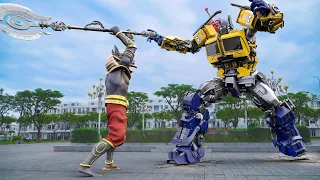 Transformers - Best of Optimus Prime vs Egypt Anubis  Part I