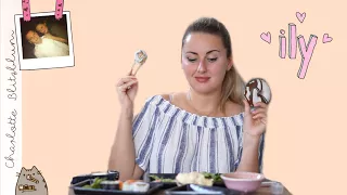 SUSHI MUKBANG | Van 'forever alone' naar een serieuze relatie | Charlotte Blitzblum