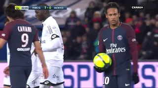 PSG - DFCO (2018) : Neymar Jr s'offre un quadruplé sous les sifflets du public ! - 17/01/18 -