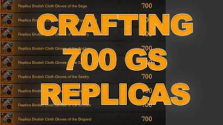 Crafting 14 Replica 700GS Gloves (Shirking Heals)