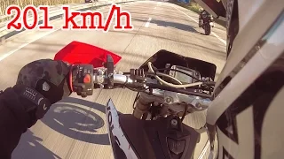 Supermoto chasing R1 and S1000RR | Bus-edition | BLDH