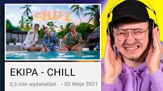 OCENIAM PIOSENKI POLSKICH YOUTUBERÓW - EKIPA - CHILL / wip bros - Cholerny Hajs