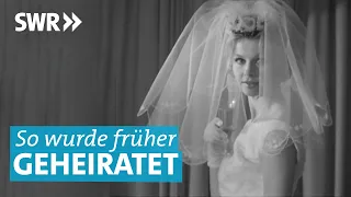 Seide, Tüll, Spitze und Schleier - So sah die Brautmode in den 60ern aus