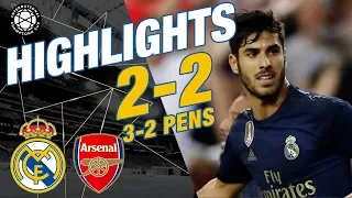 GOALS & HIGHLIGHTS | Real Madrid 2-2 Arsenal (3-2 pens)