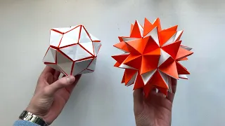 How To Make Origami Revealed Flower Pop Up Star