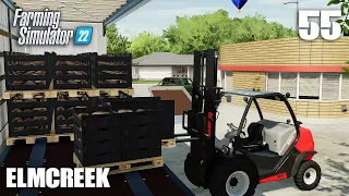 Transporting FLOUR & Selling BREAD | Industrializing Elmcreek | FS22 Timelapse | Ep55