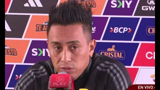 Christian Cueva descartó una cercanía con Cristal y que es un "privilegio" estar con la selección