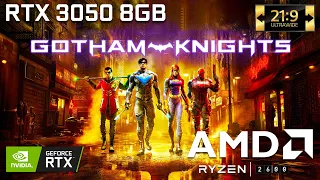 Gotham Knights  - Ryzen 5 2600 | RTX 3050 8GB (21:9) | UltraWide
