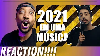 HOW did HE do THIS!? 2021 EM UMA MÚSICA by: Inutilismo ( Reaction )