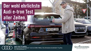 Langstrecke mit einem Audi e-tron? Im Winter? Der Test | Graf Hardenberg-Gruppe